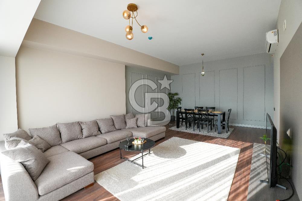 Bornova Yeşilova'da Kiralık Eşyalı 3+1 Lüks Site Dairesi