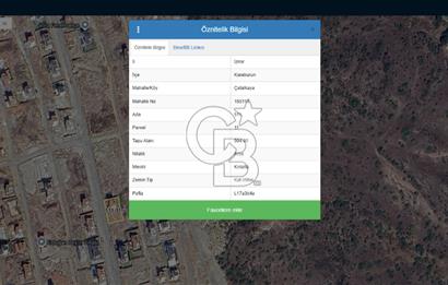 MORDOĞAN KAMUKENT'TE SATILIK VİLLA ARSASI