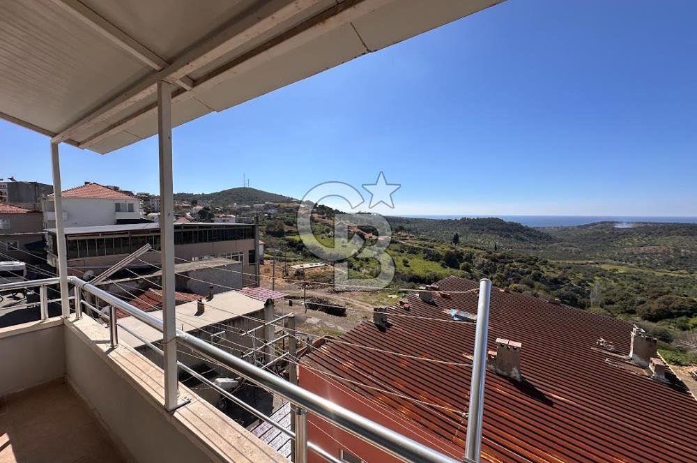 AYVACIK/GÜLPINAR KÖYÜNDE GENİŞ 2+1 SATILIK DAİRE