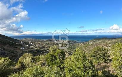 Foça Sazlıca Mevkiinde Satılık Deniz Manzaralı Arsa