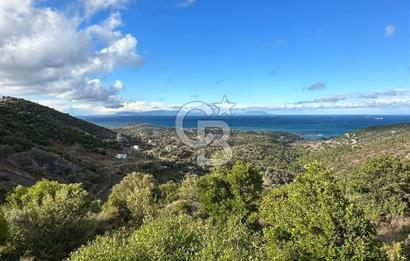 Foça Sazlıca Mevkiinde Satılık Deniz Manzaralı Arsa