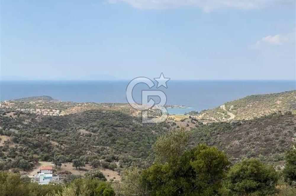 Foça Sazlıca Mevkiinde Satılık Deniz Manzaralı Arsa