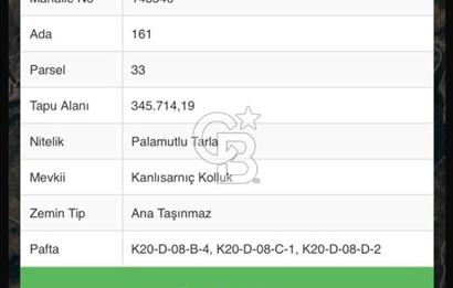 Manisa Salihli Kemer'de Satılık Yatırımlık Arazi