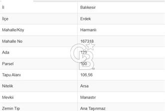 Paşalimanı Adası'nda Denize Sıfır Satılık Arsa (106m² Hisseli) - 2 - 343165