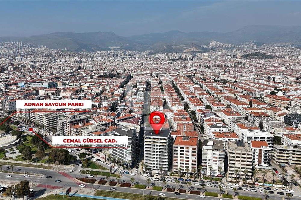 İzmir Bostanlı Yalı Trademark Yıllar Apt. Satılık 2+1 100 m² Daire