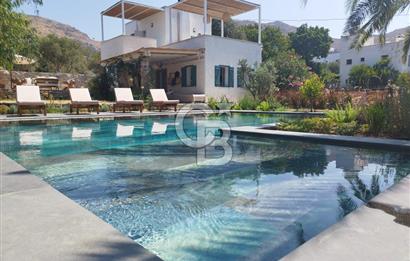 Bodrum Gümüşlük'te Tam Müstakil Bahçeli Kiralık Yazlık Villa
