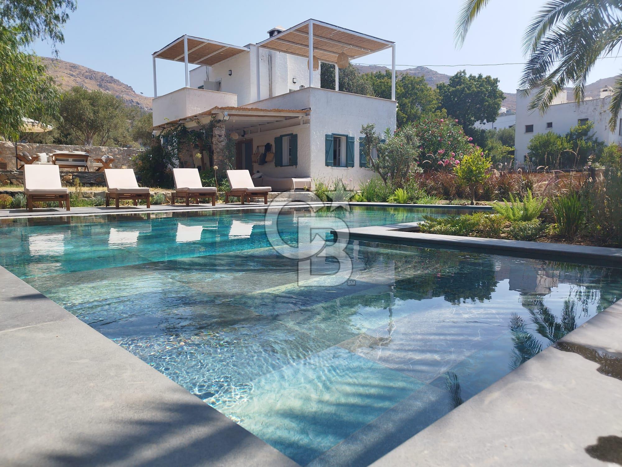 Bodrum Gümüşlük'te Tam Müstakil Bahçeli Kiralık Yazlık Villa