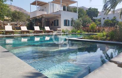 Bodrum Gümüşlük'te Tam Müstakil Bahçeli Kiralık Yazlık Villa