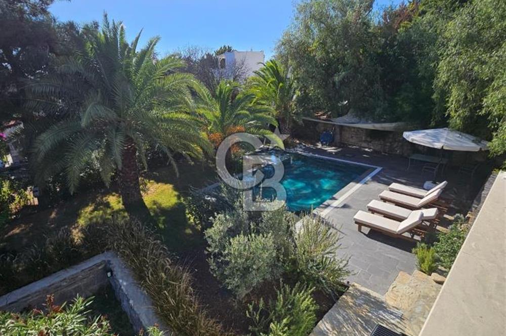 Bodrum Gümüşlük'te Tam Müstakil Bahçeli Kiralık Yazlık Villa