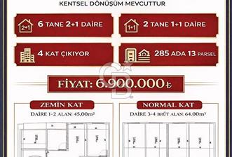 Hacıkaplanlar Mah. Atatürk Cad. Yakını 8 Apartlık Satılık Arsa - 1 - 343176