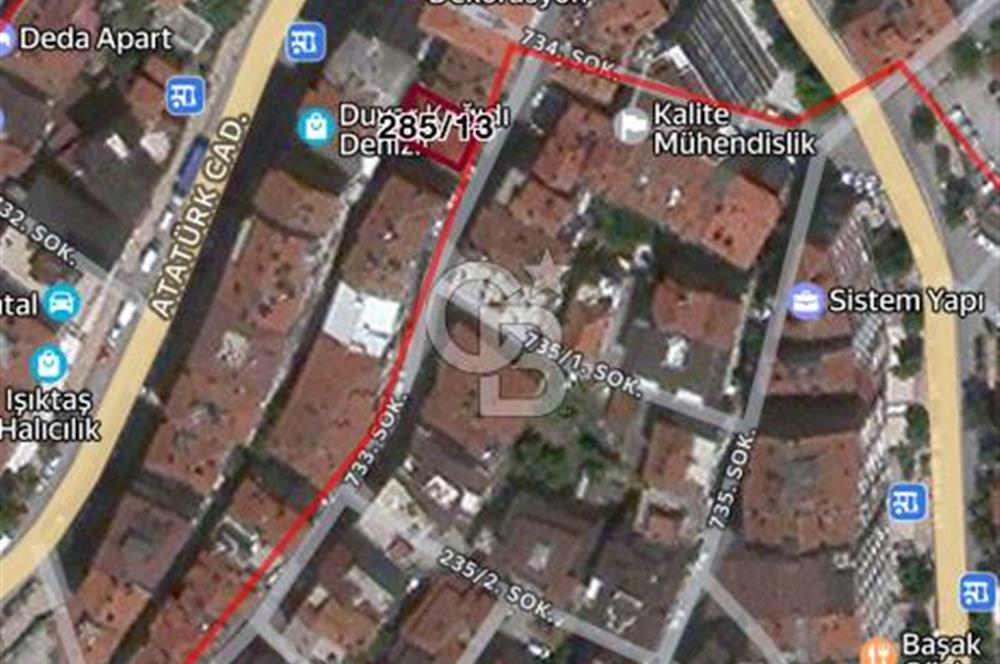 Hacıkaplanlar Mah. Atatürk Cad. Yakını 8 Apartlık Satılık Arsa