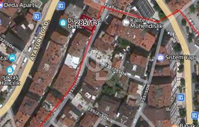 Hacıkaplanlar Mah. Atatürk Cad. Yakını 8 Apartlık Satılık Arsa