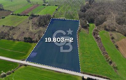 CB AKADEMİ AKMEŞE GİŞELER SATILIK ASFALT CEPHE 19.803 M2 TARLA