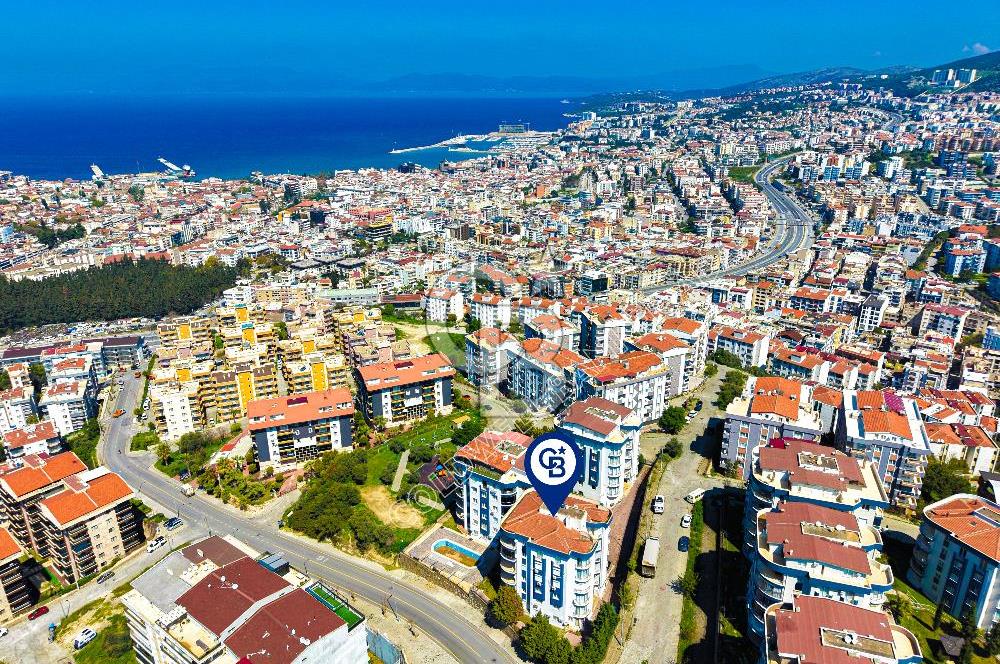 Kuşadası Kapalı Mutfak Deniz Manzaralı Satılık 3+1 Daire