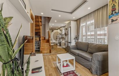 4.LEVENT METROYA KOMŞU KİRALIK MODERN EŞYALI ÇATI DUBLEKS