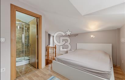 4.LEVENT METROYA KOMŞU KİRALIK MODERN EŞYALI ÇATI DUBLEKS