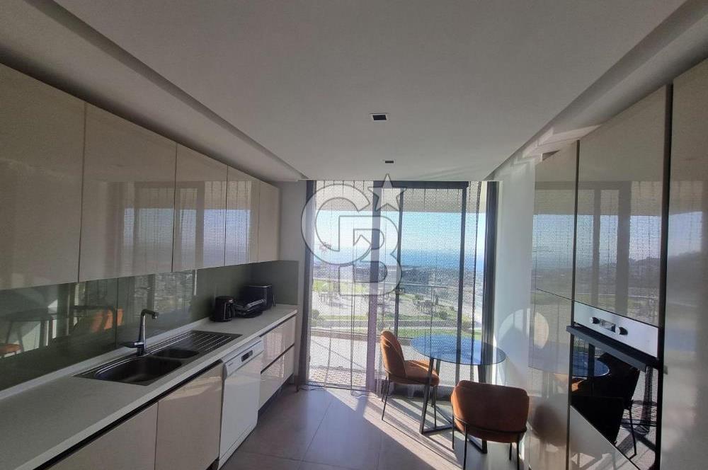 Narlıdere Vitalia Sitesinde üç cepheli satılık 3+1 daire