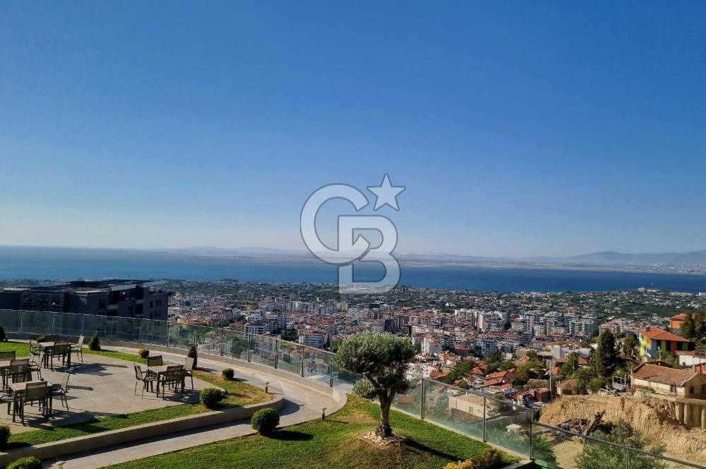 Narlıdere Vitalia Sitesinde üç cepheli satılık 3+1 daire