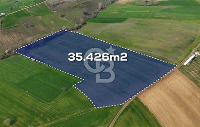 CB AKADEMİ BAĞLICA GÖL MANZARA YOL CEPHE SATILIK 35.426 m2 TARLA