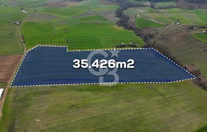 CB AKADEMİ BAĞLICA GÖL MANZARA YOL CEPHE SATILIK 35.426 m2 TARLA