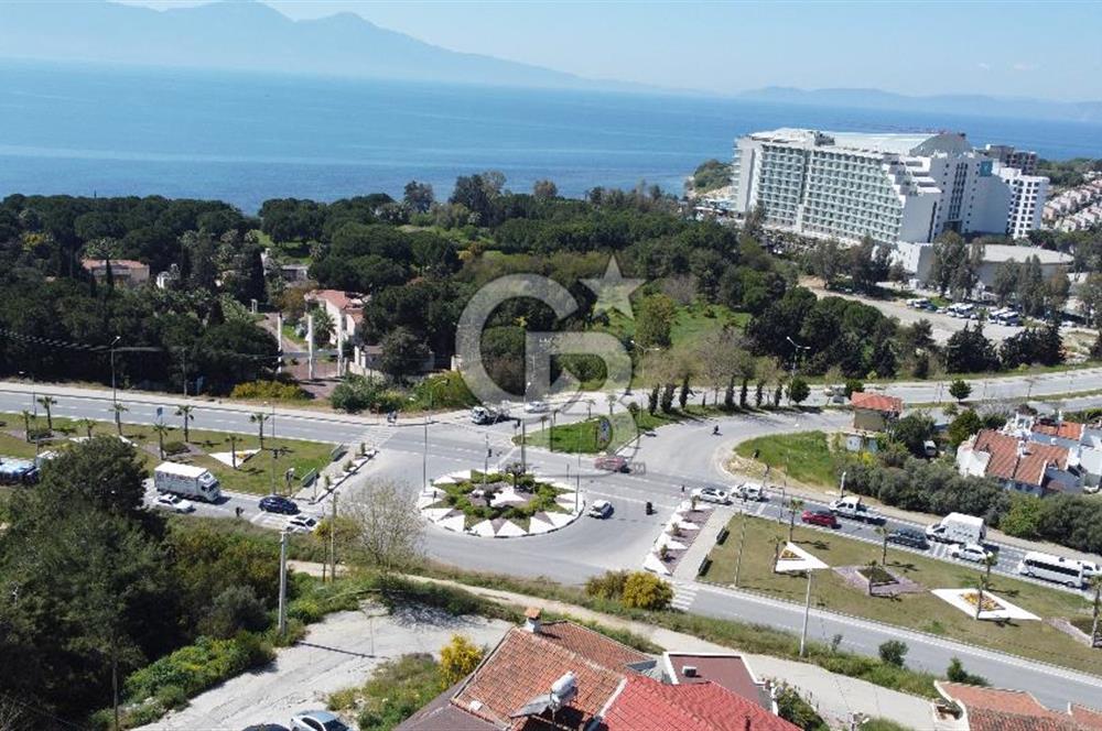 KUŞADASI HER ODADAN DENİZ MANZARALI 5+1 SATILIK KÖŞE VİLLA 