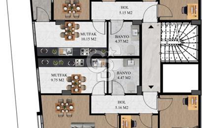 CB KİNG'DEN 2. SAKARYA MAHALLESİNDE PROJEDEN SATILIK DAİRELER