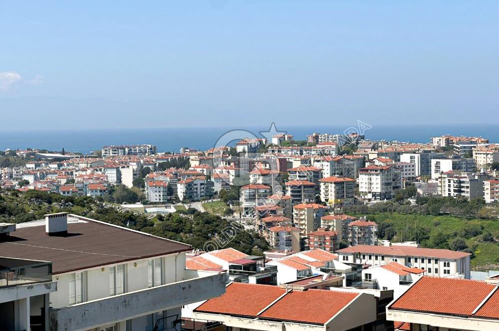 Kuşadası Kapalı Mutfak Deniz Manzaralı Satılık 3+1 Daire