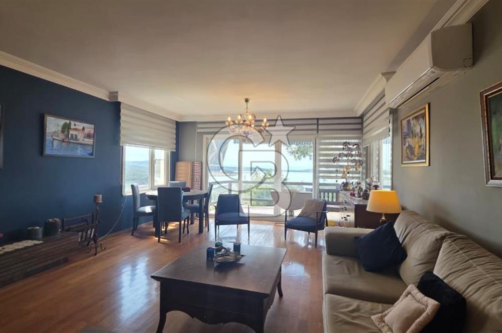  Ayvalık Sefa Çamlık’ta Lebi Derya Deniz Manzaralı 3+1 Satılık Daire