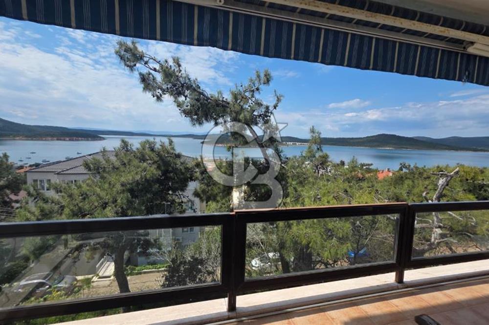  Ayvalık Sefa Çamlık’ta Lebi Derya Deniz Manzaralı 3+1 Satılık Daire