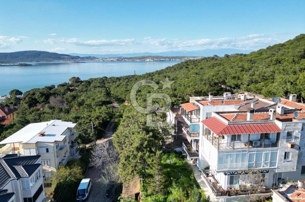  Ayvalık Sefa Çamlık’ta Lebi Derya Deniz Manzaralı 3+1 Satılık Daire