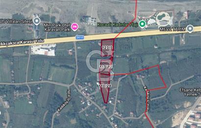 CB ODAK'TAN SAKARYA KOCAALİ'DE DENİZE/PLAJA SIFIR 19 DÖNÜM BAHÇE