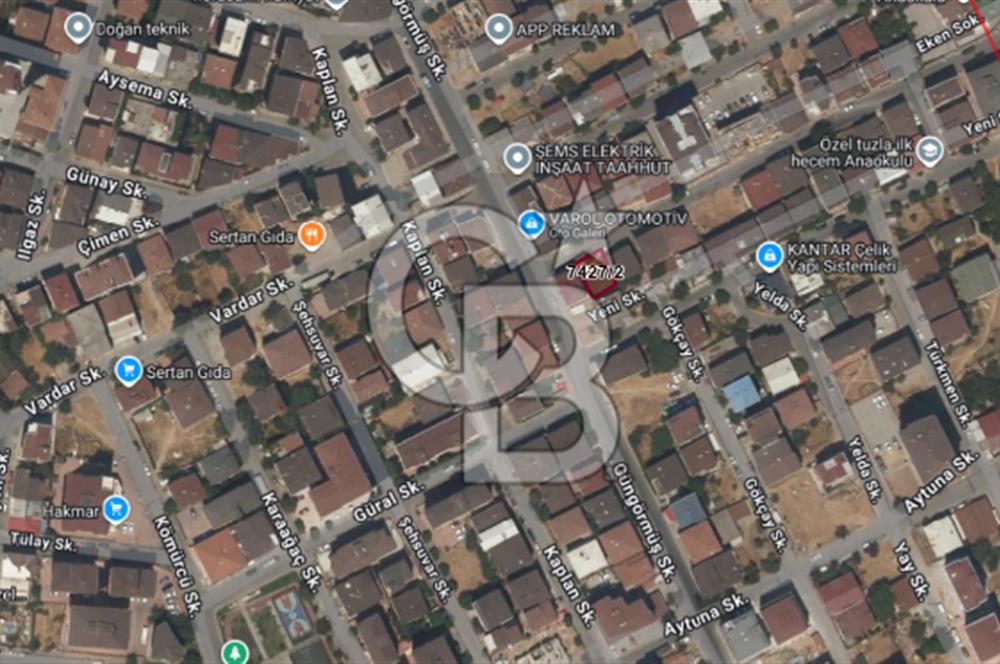 TUZLA MİMAR SİNAN MAHALLESİNDE 168 M2 KONUT İMARLI SATILIK ARSA