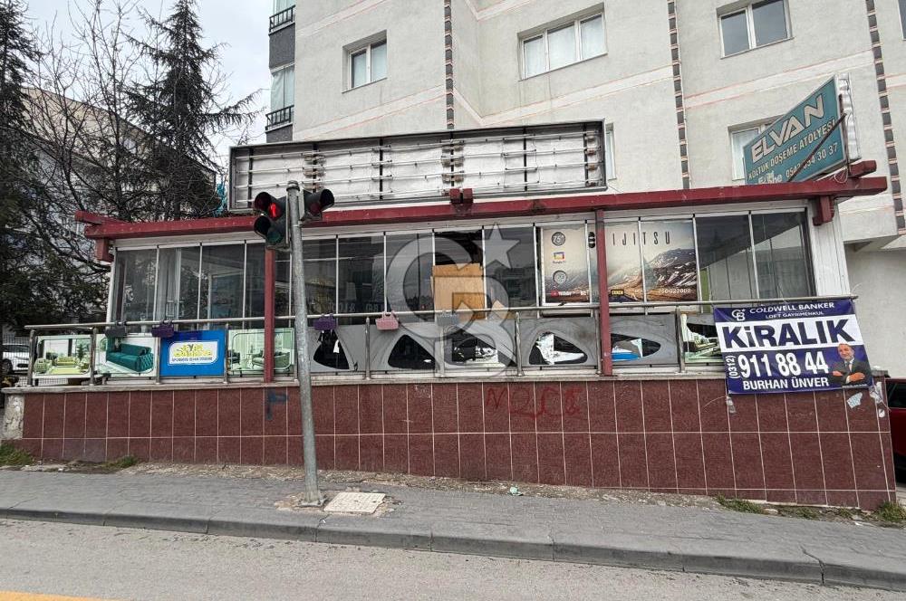 Etimesgut Merkezde Cadde Üzeri Kiralık 140m² Dükkan/Mağaza