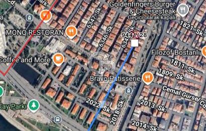 BOSTANLI AKBANK SOKAĞINDASAHİLE TRAMVAYA YAKIN SATILIK 3+1 DAİRE