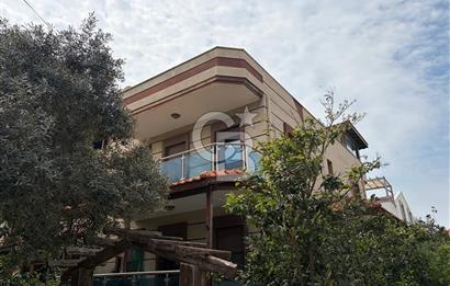 Urla'da Ted Koleji ve Cengiz Aytmatov Yakını Denize Yürüyüş Mesafesinde Saunalı Villa 