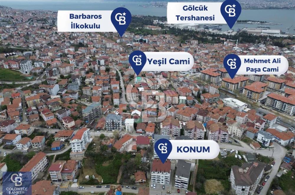 CB ENVOY'dan GÖLCÜK MERKEZİ KONUMDA 3+1 GİRİŞ KAT DUBLEKS DAİRE