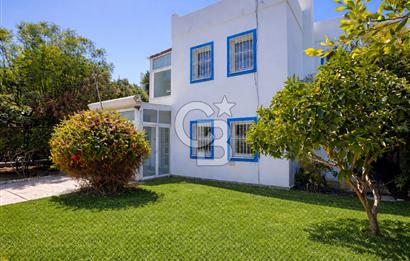 BODRUM,ESKİÇEŞMEDE MARİNA'YA YAKIN BAHÇELİ DUBLEKS VİLLA 150 M2