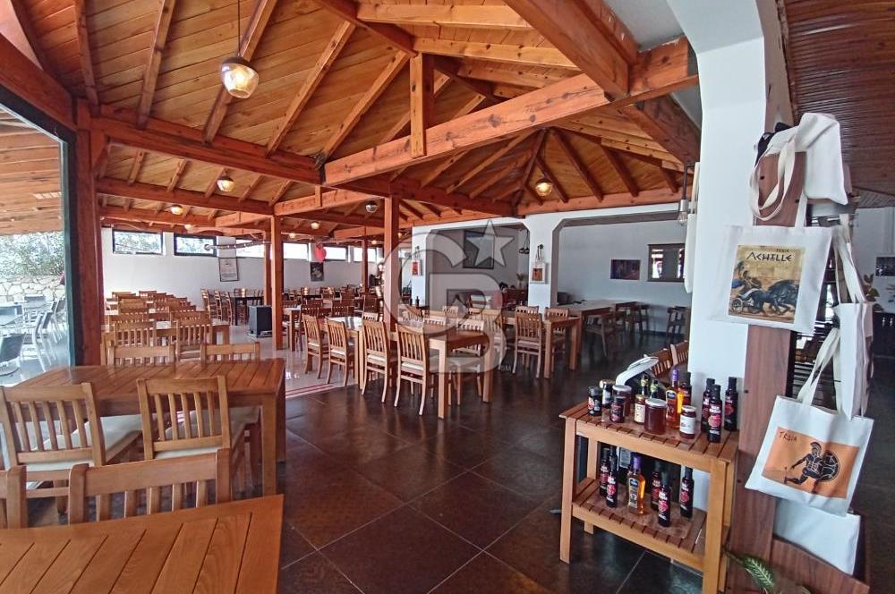 ÇANAKKALE TROYA ANTİK ŞEHRİ YOLU ÜZERİNDE SATILIK İŞLETME BİNASI