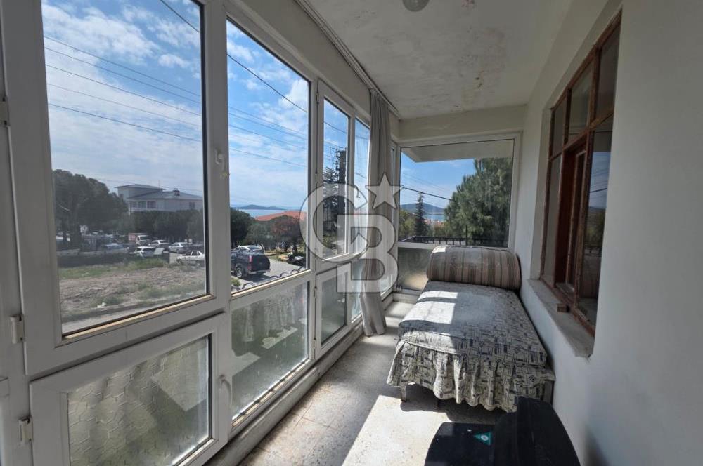 Ayvalık Aliçetinkaya 2+1 Deniz Manzaralı Ön Cephe Satılık  Daire 