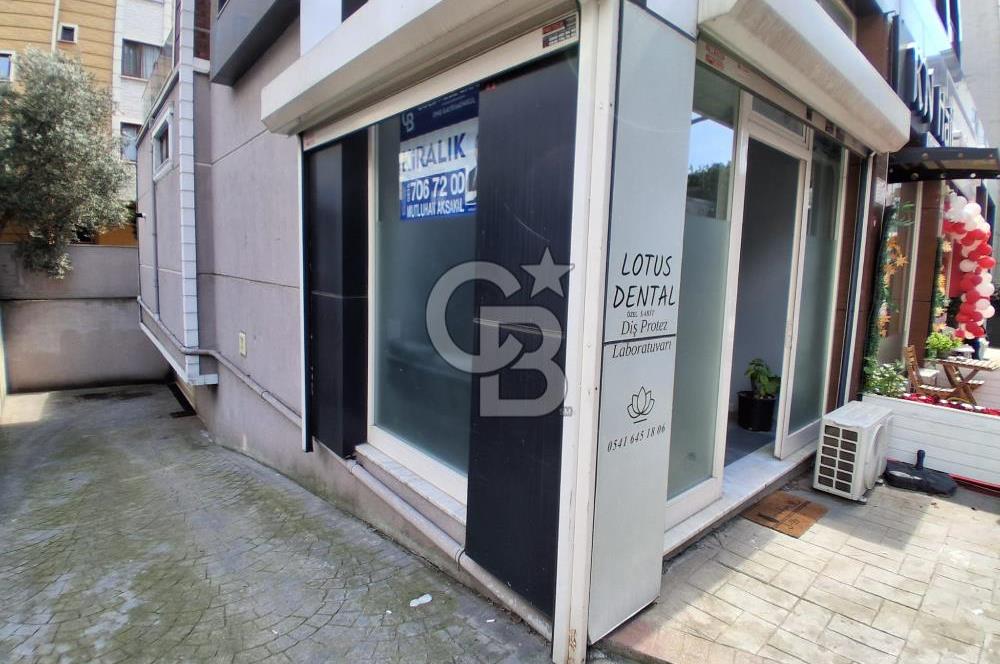 Pendik merkez çarşı Bahçelievler kiralık 55 m2 net dükkan işyeri