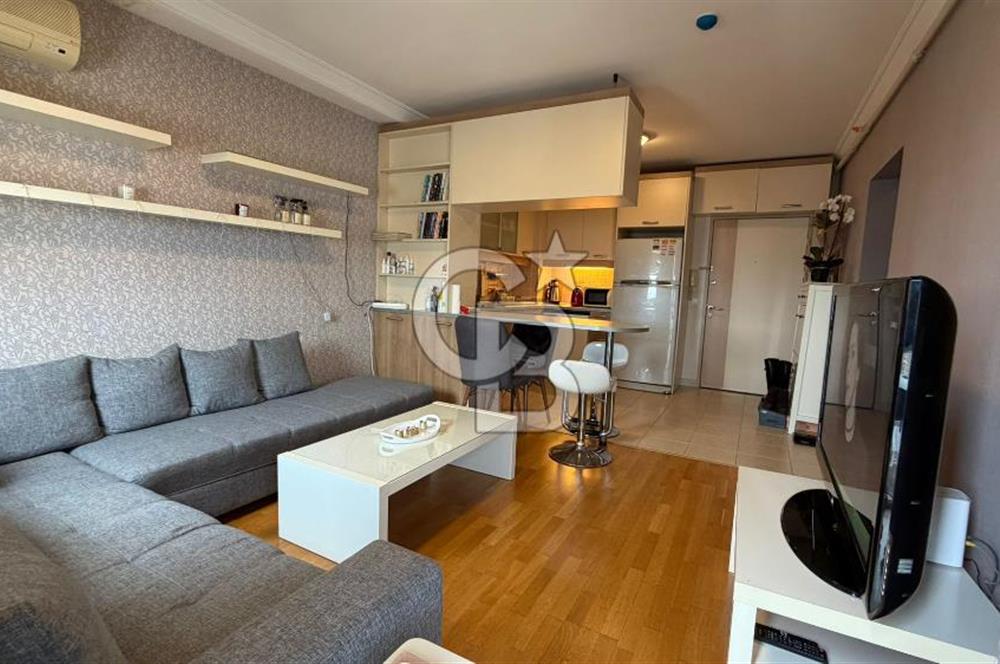 KOZYATAĞI BAYTURDA EŞYALI MANZARALI YATIRIMLIK SATILIK 1+1 DAİRE