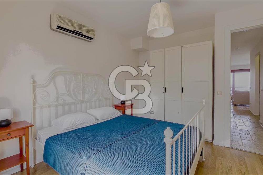 Türkbükü Hebil Doğa Hanımeli Sitesinde İskeleli Kiralık 3+1