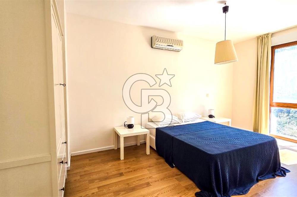 Türkbükü Hebil Doğa Hanımeli Sitesinde İskeleli Kiralık 3+1