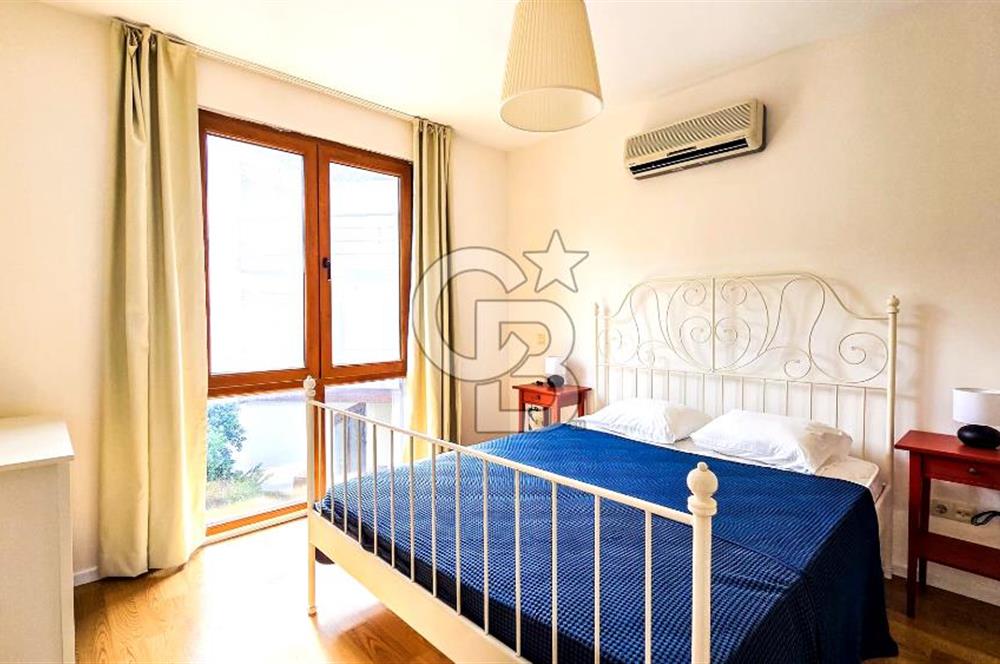 Türkbükü Hebil Doğa Hanımeli Sitesinde İskeleli Kiralık 3+1