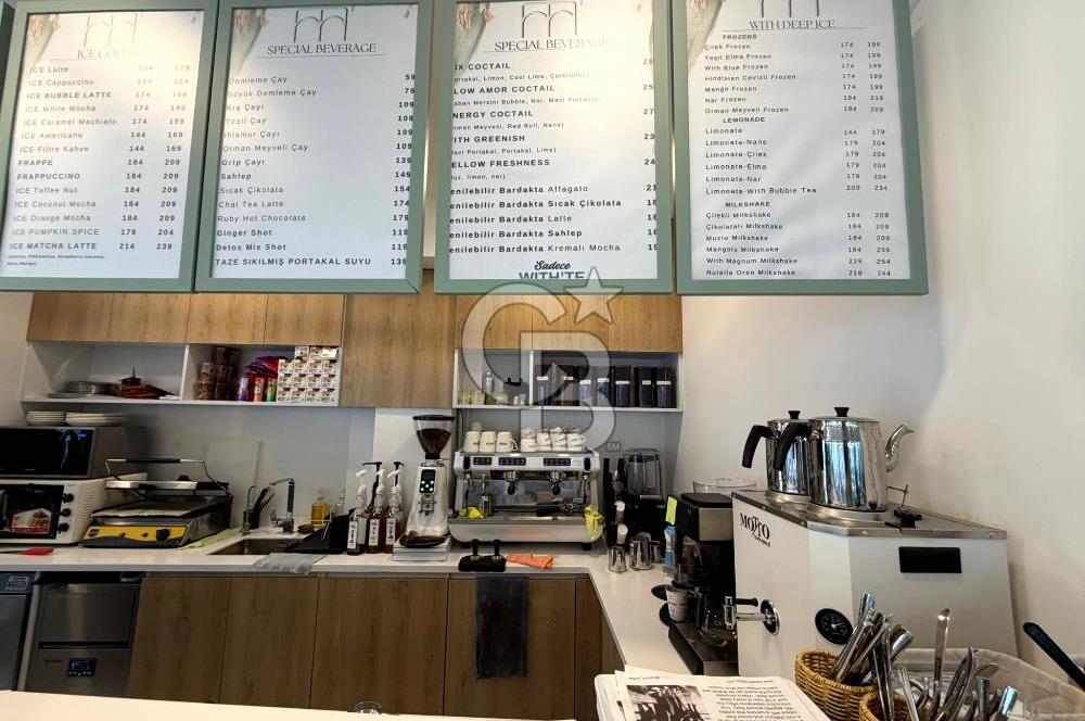 DEVREN KİRALIK KAHVECİ - HASTANE l ÜNİVERSİTE BÖLGESİ - YÜKSEK CİRO YOĞUN MÜŞTERİLİ