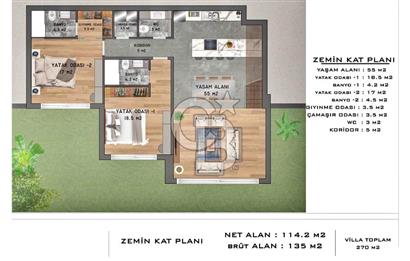 Yalıkavak Geriş Projeden Kat Mülkiyetli Denize Hakim 4+1 Villa