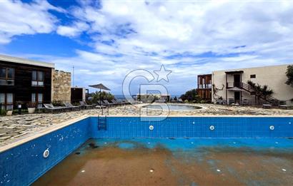 Türkbükü Hebil Doğa Hanımeli Sitesinde İskeleli Kiralık 3+1