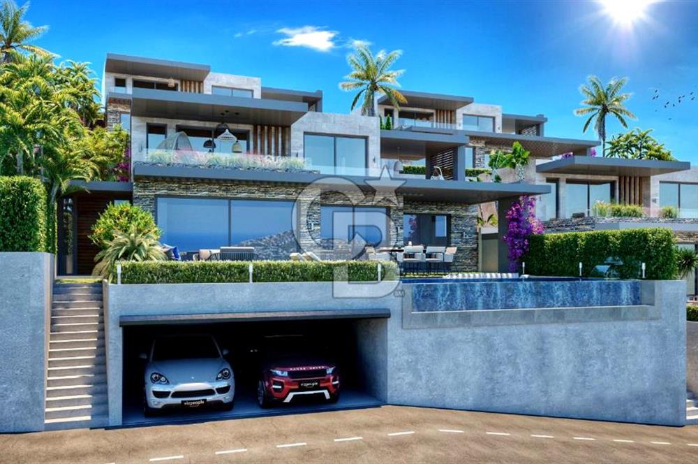 Yalıkavak Geriş Projeden Kat Mülkiyetli Denize Hakim 4+1 Villa