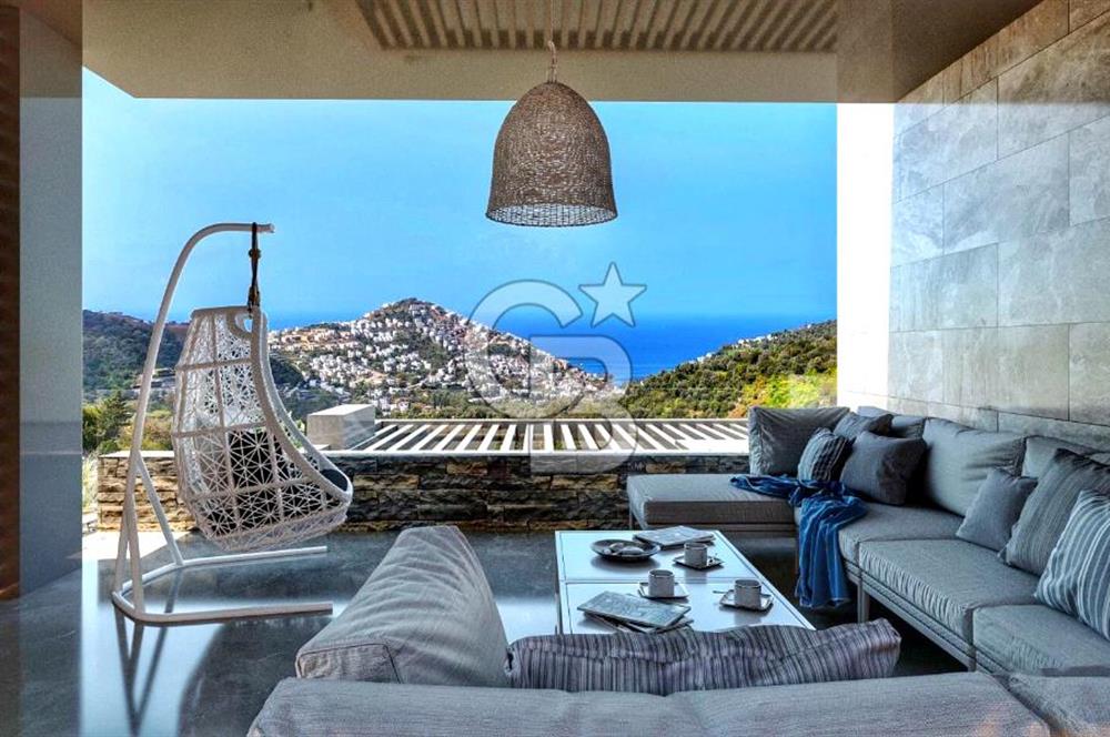 Yalıkavak Geriş Projeden Kat Mülkiyetli Denize Hakim 4+1 Villa