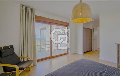 Türkbükü Hebil Doğa Hanımeli Sitesinde İskeleli Kiralık 3+1